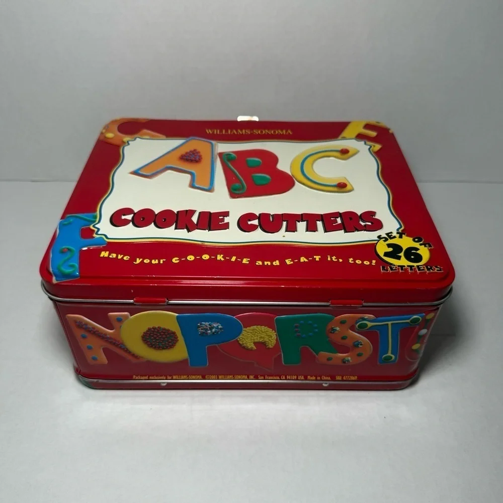 Vintage Alphabet Cookie Cutters